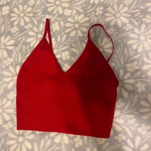 Bozzolo Red Tank Top.